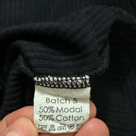 *Bundled 2 Long/Short Sleeve Modal Ribbed Henley Shirts Bundle (Boys, 12y/152cm) - Picture 5 of 8